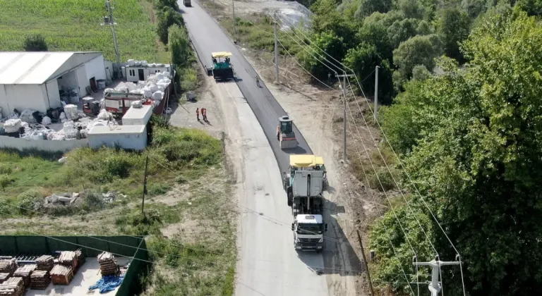 Sakarya Büyükşehir Belediyesi, Akçay’a Yepyeni Bir Yol Açtı