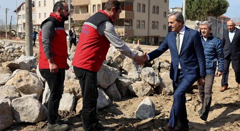 Sakarya Karasu'da Ulaşım Projeleri Hız Kesmeden Devam Ediyor!