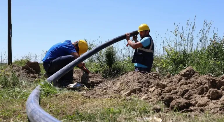 Sakarya Kaynarca'ya yeni içme suyu hattı