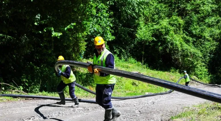 Sakarya'da 8 kilometrelik yeni içme suyu hattı tamamlandı