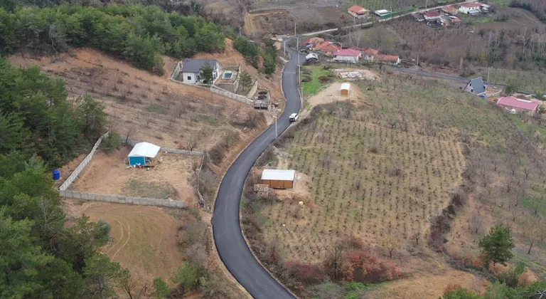 Sakarya'da Geyve Şehren ve Çamlık Mahallelerine Asfalt Yenilenmesi