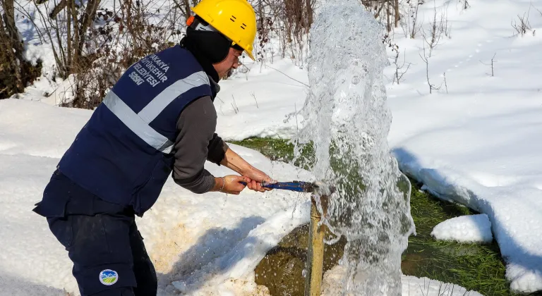 Sakarya'da Kış Koşullarına Karşı Altyapı Hatları Güvende