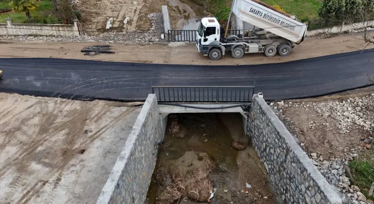 Sakarya'da Sel ve Taşkınlara Karşı Yeni Menfez ve Taş Duvar Önlemi