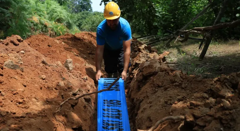 SASKİ, Aziziye Mahallesi’ne 2 Bin 200 Metrelik Yeni İçme Suyu Hattı Tamamlandı