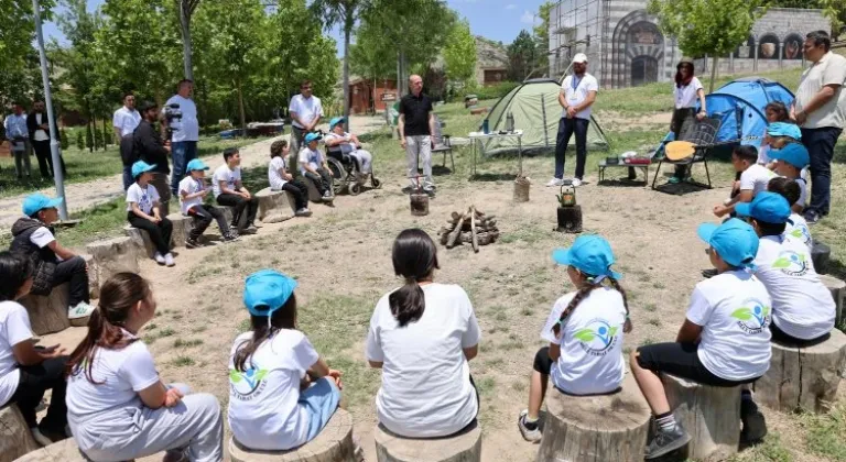 “Sille Tabiat Okulu” eğlendirirken öğretiyor