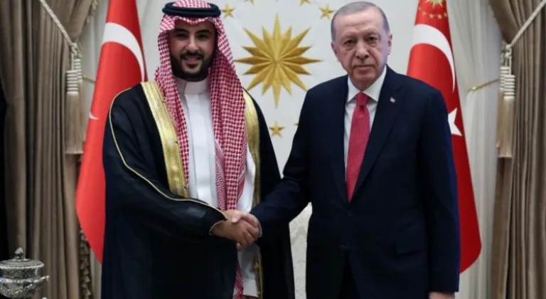 Suudi Arabistan Savunma Bakanı Beştepe'de - Cumhurbaşkanı Erdoğan Kabul Etti