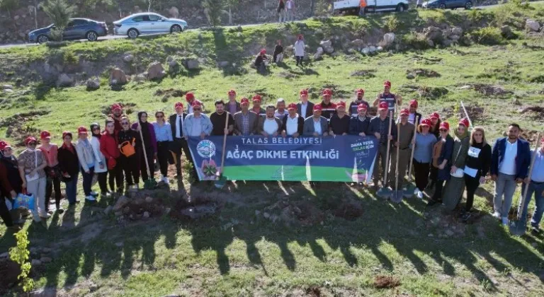 Talas Belediye Başkanı Mustafa Yalçın 5 Yılda 500 Bin Ağaç Dikti