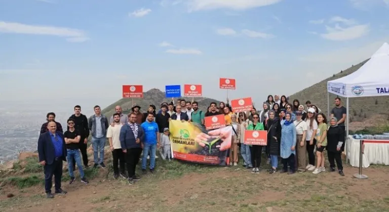 Talas Belediye Başkanı Yalçın, Üniversite Öğrencileriyle Ali Dağı'nda Anlamlı Bir Etkinlik Gerçekleştirdi