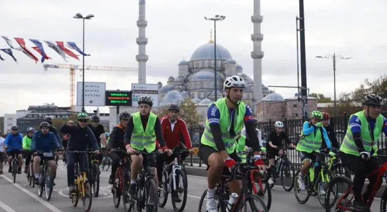 Tarihi Yarımada'da pedal çevirdiler