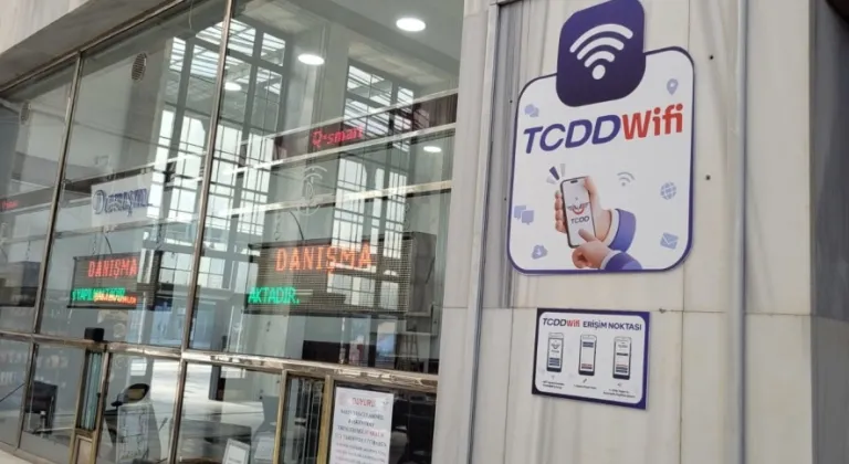 TCDD Gar ve İstasyonlarında Ücretsiz Wi-Fi başladı