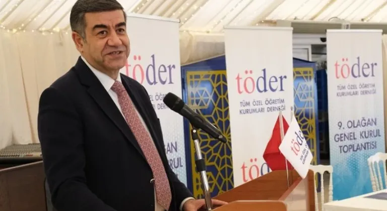 TÖDER Başkanı İbrahim Taşel Yeniden Seçildi: Eğitim Sektöründe Yaşanan Sorunlara Dikkat Çekiyor