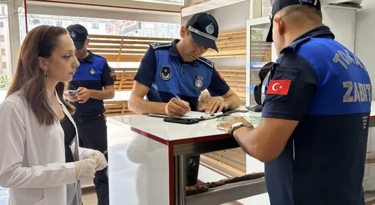 Tokat Zabıtası'ndan bayram öncesi denetim