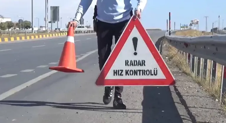 Trafikte 515 bin araç ve sürücüye işlem!