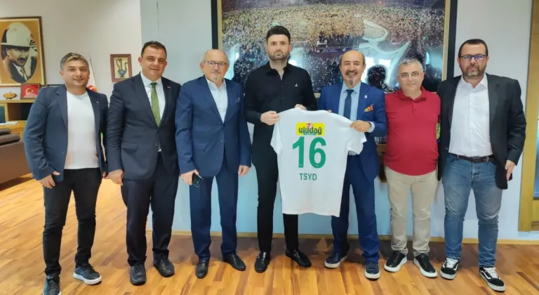 TSYD Bursa’dan Bursaspor’a ziyaret