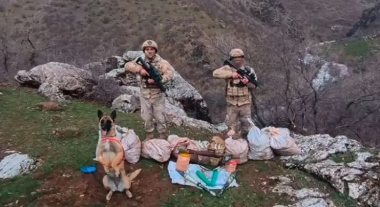 Tunceli ve Şırnak'ta 32 terörist mağara ve sığınakları imha edildi!