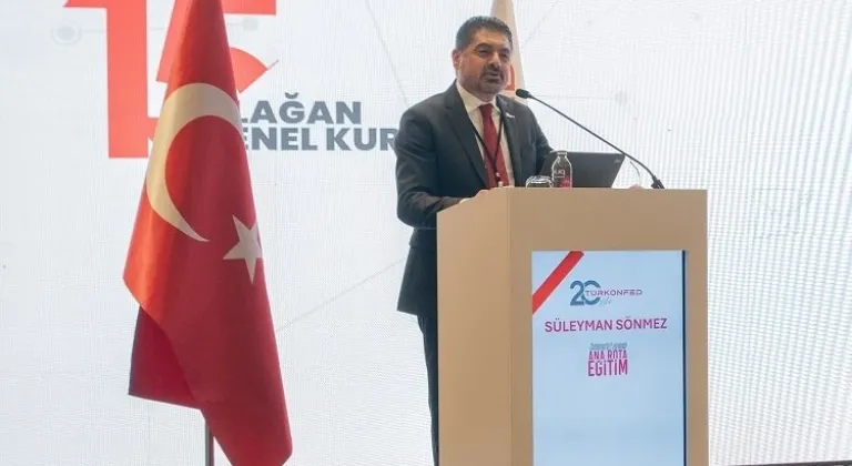 TÜRKONFED Başkanı Sönmez: Gelir Adaletsizliği Ülkenin Ana Sorunu!