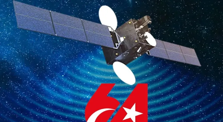 Türksat 6A Uydusu 50 Derece Doğu Yörüngesinde Antenler Açıldı