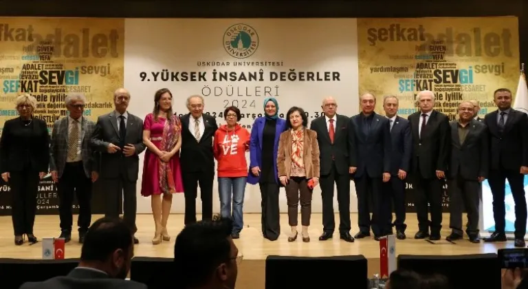 Üsküdar'ın En İyi 9 Değeri Ödülleri Sahiplerini Buldu