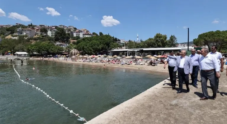 Vali Demirtaş sahil denetiminde!