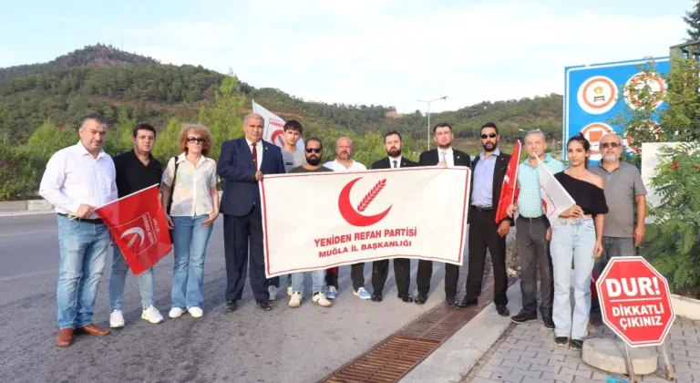 Yeniden Refah Muğla’dan Göcek Tüneli zamlarına tepki