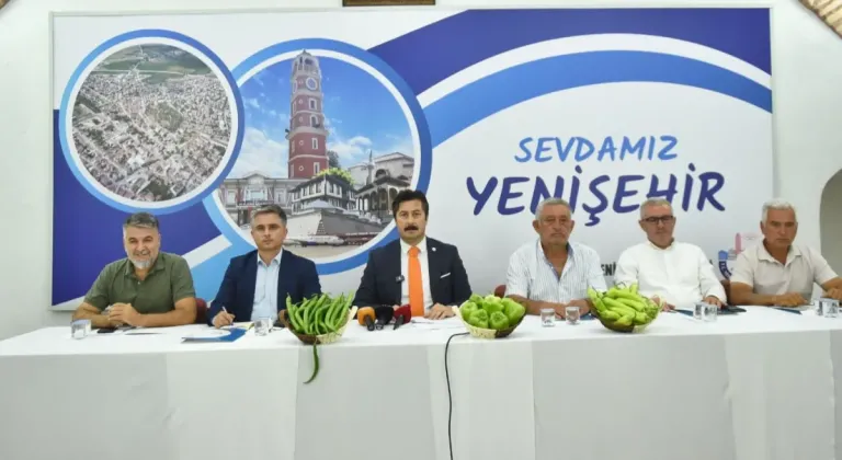 Yenişehir Biber Krizinde Birlik Sağladı, Fiyat Sorunu Masaya Yatırıldı