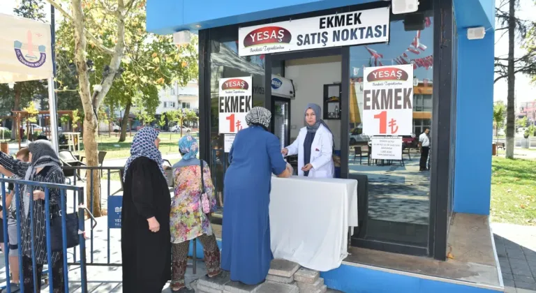 Yenişehir’de ekmek 1 TL