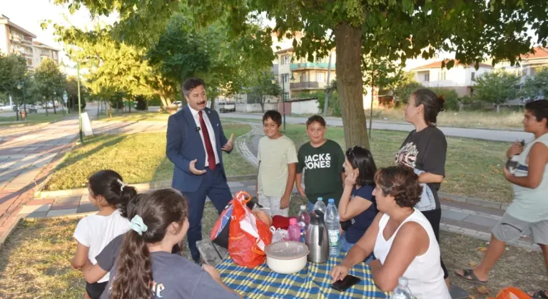 Yenişehir'de Parklara Güvenlik Kameraları Takılıyor