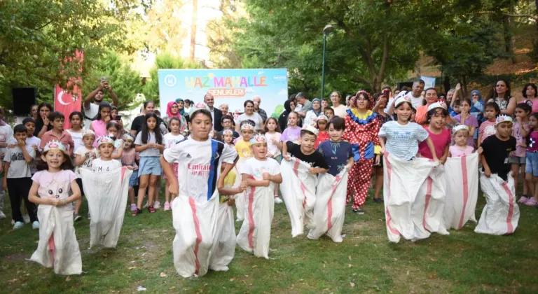 Yıldırım Belediyesi, Yaz Mahalle Şenlikleri ile Unutulmaya Yüz Tutan Sokak Oyunlarını Canlandırıyor